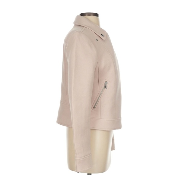 Ann Taylor Blush Moto Jacket - Picture 6 of 9